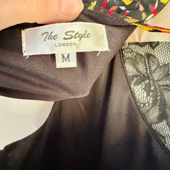 Confetti Print Fit and Flare Party Dress - Picture 13 of 13